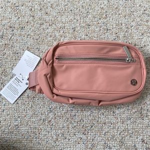 Lululemon wunderlust belt bag in pink